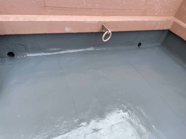 12階塔屋土間・トップコート