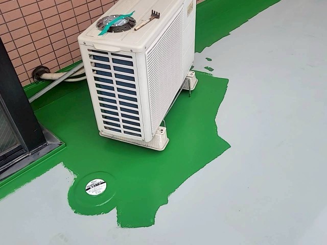 11階ベランダ-・トップコート