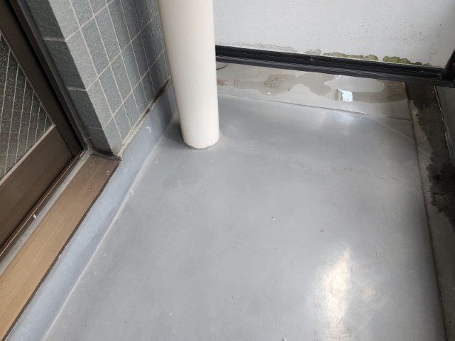 ベランダ土間・現状