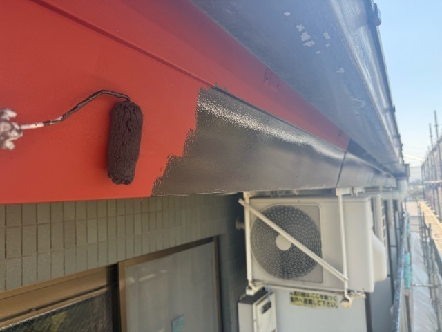 幕板・上塗り1回目