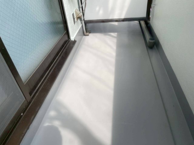 ベランダ土間・完了