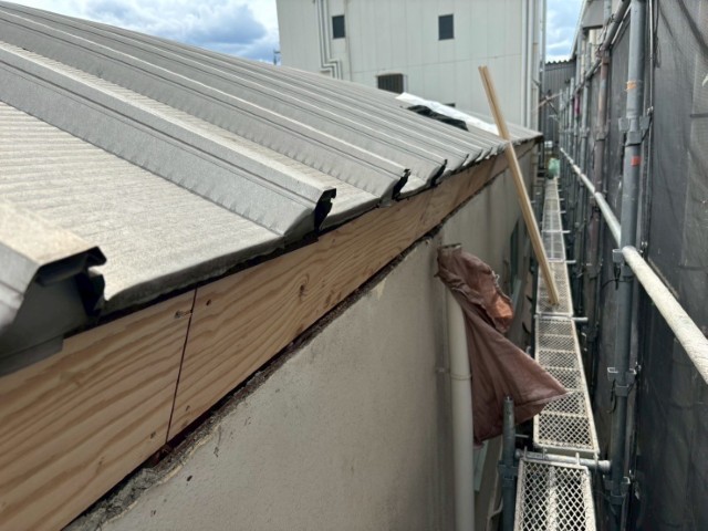 横樋・木下地処理