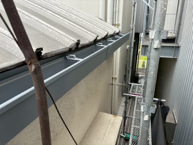 横樋・樋前高165W取付